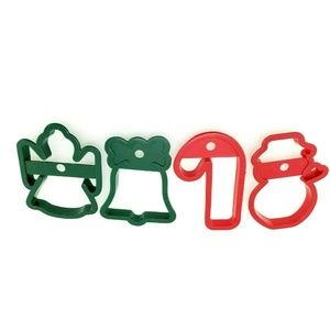 Fox Run Christmas Cookie Cutter Set of 4